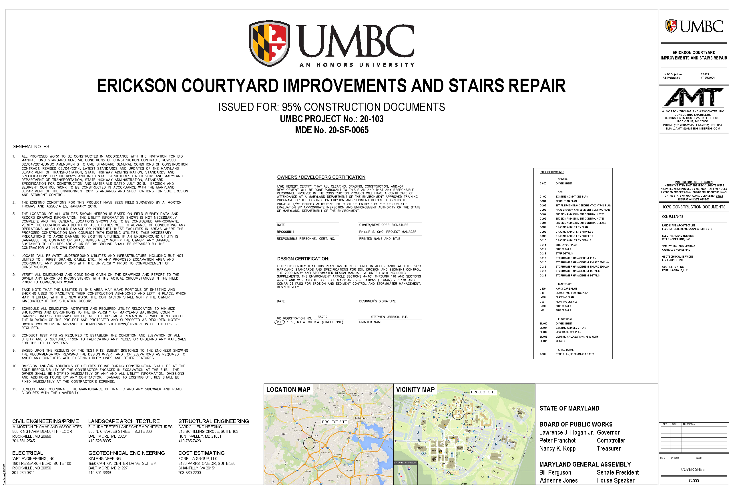UMBC_Erickson_Trench_Drain_Plan_Set_01.pdf
