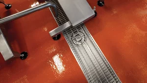 Grated Stainless Trench Drain