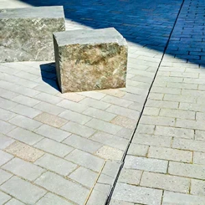 Discreet Slot Paver Drainage