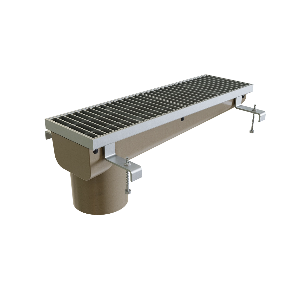 Scupper Diffuser For Bridge 8” Internal Width Fiberglass Bridge Scupper Drain