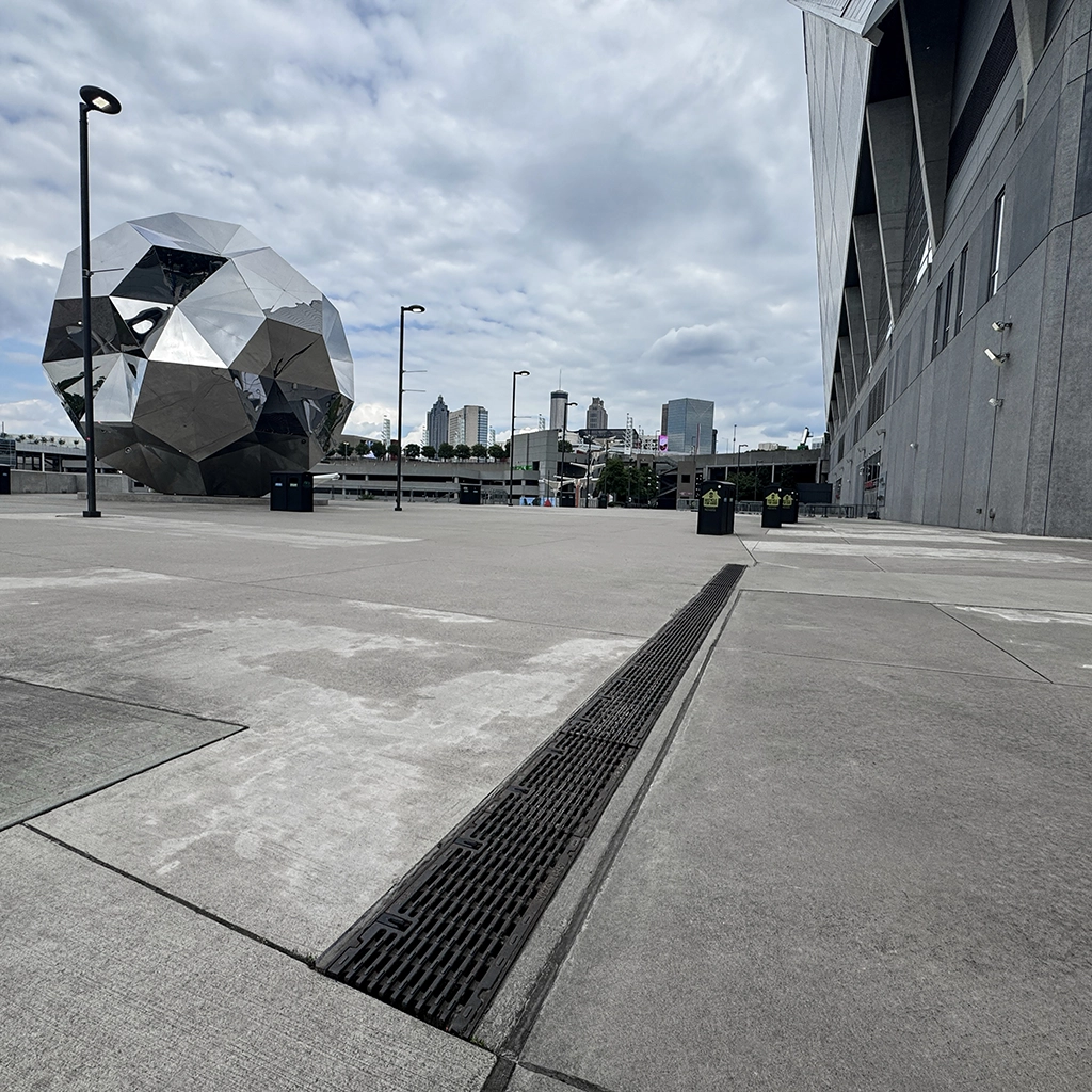 Mercedes-Benz Stadium in Atlanta Georgia